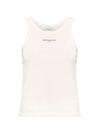 Maison Kitsuné Maison KitsunÃ© Logo cotton tank top
