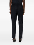 Fabiana Filippi Wool drawstring trousers