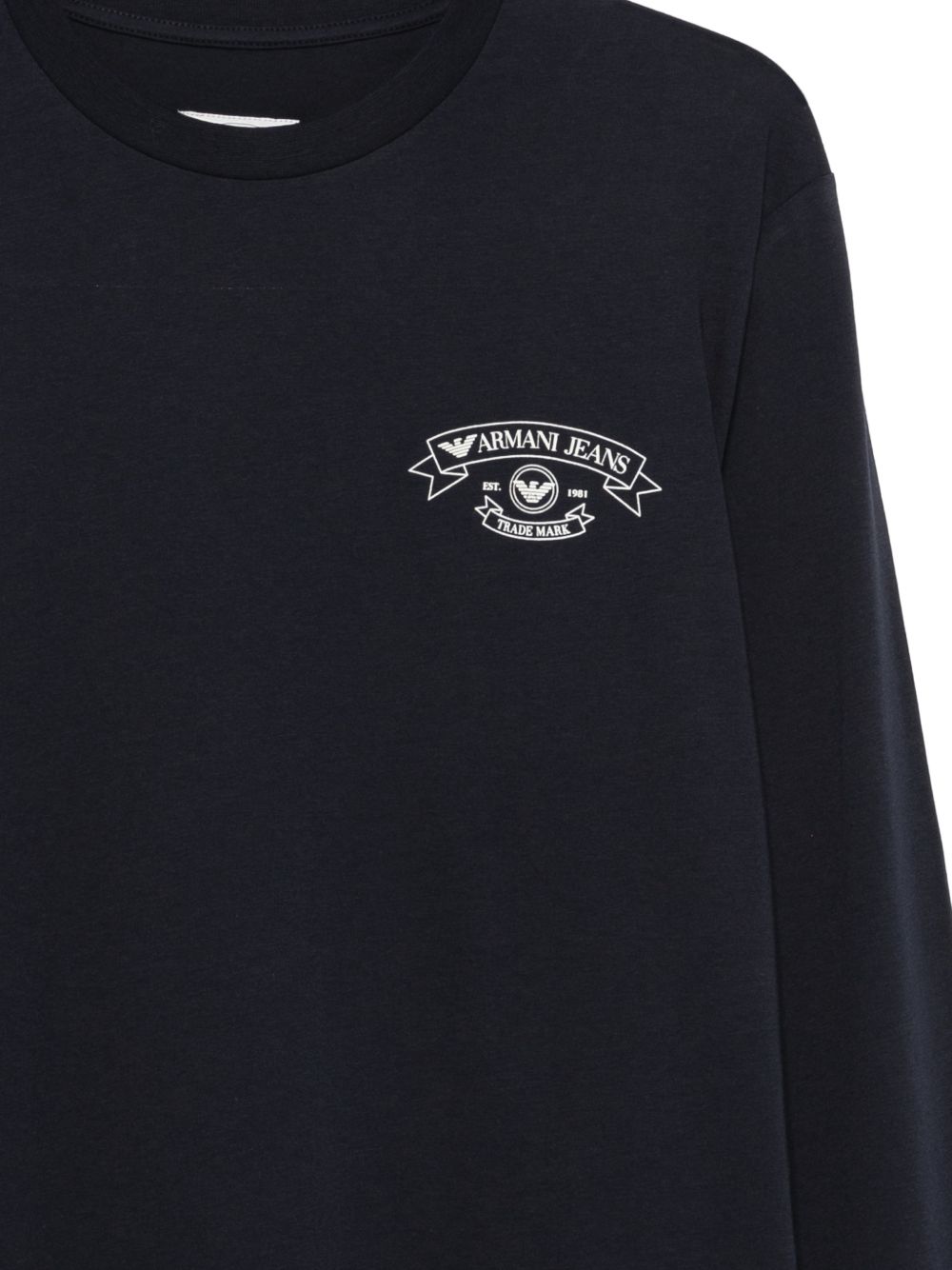 Emporio Armani Logo cotton t-shirt