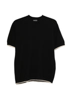 Emporio Armani Cotton knitted t-shirt