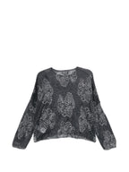 Emporio Armani Embroidered crewneck sweater
