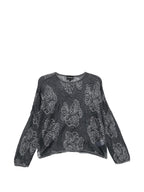 Emporio Armani Embroidered crewneck sweater