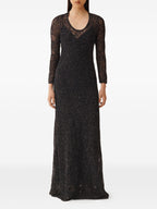 Fabiana Filippi Lace long dress