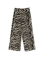 Ermanno Scervino Printed cotton trousers