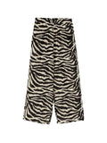 Ermanno Scervino Printed cotton trousers