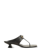 Sergio Rossi Leather thong sandals