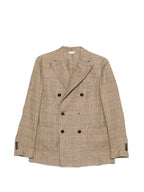 Boglioli Linen double-breasted jacket