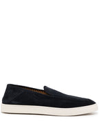 Giorgio Armani Leather slip-on sneakers