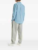 Maison Kitsuné Maison KitsunÃ© Profile Fox cotton shirt
