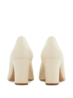 Ferragamo Gancini block heel pump