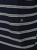 Dunst Cotton blend striped polo shirt