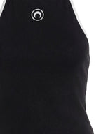 Marine Serre Moon cotton tank top