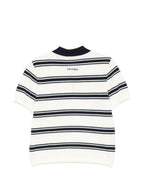 Dunst Striped cotton polo shirt