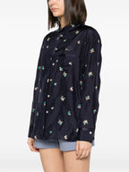 Forte Forte Embroidered silk shirt