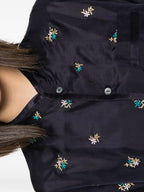 Forte Forte Embroidered silk shirt