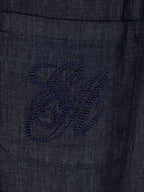 Emporio Armani Denim cotton trousers