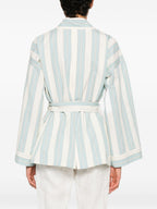 Forte Forte Striped kimono jacket