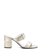 Emporio Armani Exclusive Leather mules