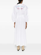 Forte Forte Embroidered cotton dress