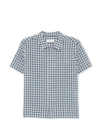 Dunst Checked cotton blend shirt