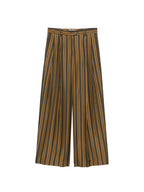 Alberto Biani Striped silk trousers