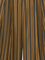 Alberto Biani Striped silk trousers