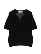Dunst Cotton and linen polo shirt