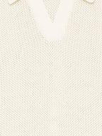 Dunst Cotton and linen polo shirt