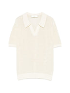 Dunst Cotton and linen polo shirt