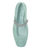JIMMY CHOO Flat shoes GREEN