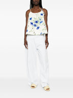 Stella McCartney Embroidered cotton top