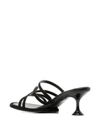 Sergio Rossi Suede leather heel sandals
