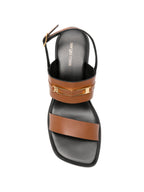 Sergio Rossi Leather heel sandals
