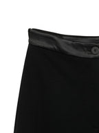 Emporio Armani Satin-Finish Tapered Trousers