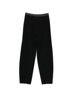 Emporio Armani Satin-Finish Tapered Trousers