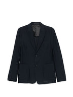 Giorgio Armani Icon Single-Breasted Blazer Jacket