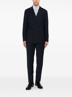 Boglioli Wool Blend Double-Breasted Suit