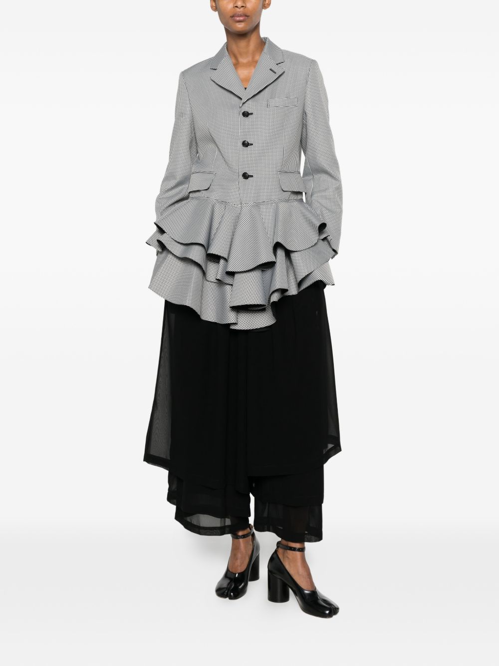 COMME COMME Trousers BLACK