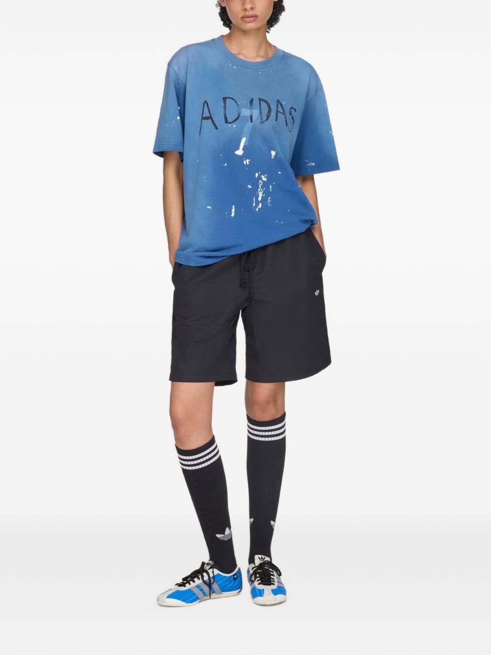 ADIDAS BY SONG FOR THE MUTE Shorts BLACK