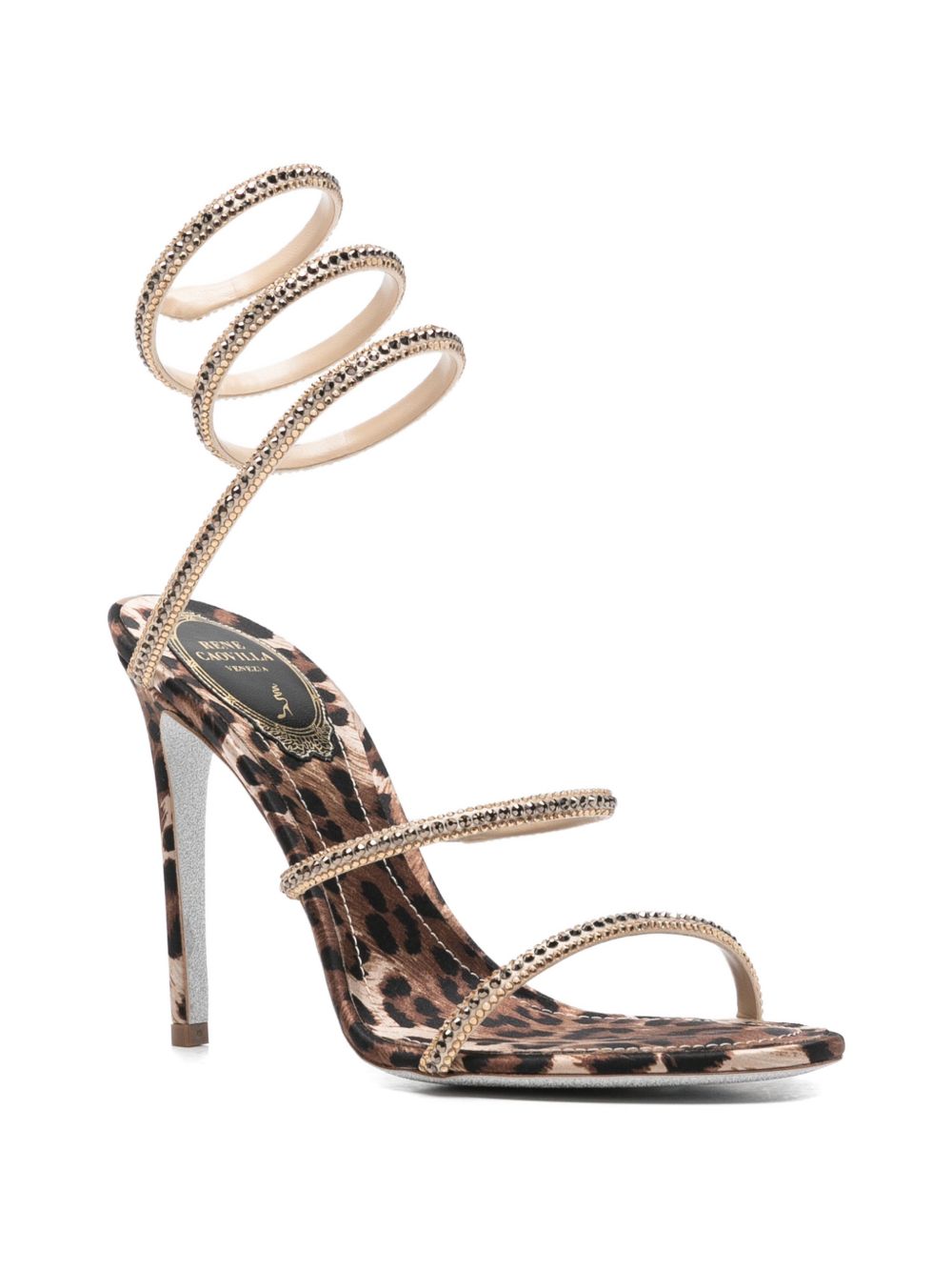 René Caovilla RENE'' CAOVILLA Sandals LEOPARD PRINT