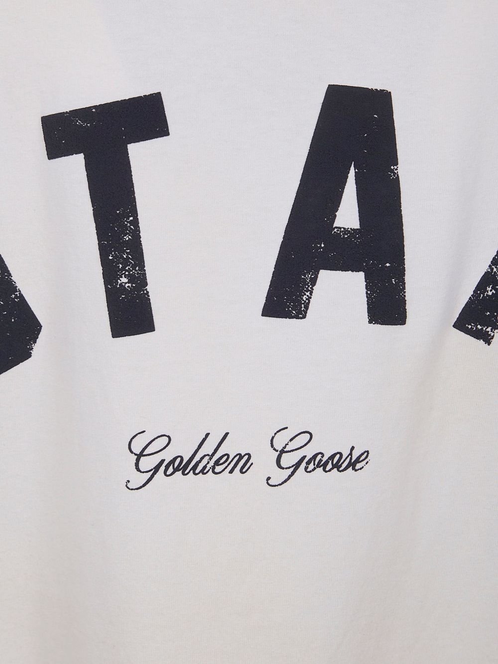 GOLDEN GOOSE T-shirts and Polos WHITE