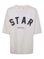 GOLDEN GOOSE T-shirts and Polos WHITE