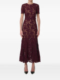 Self-portrait Dresses BORDEAUX