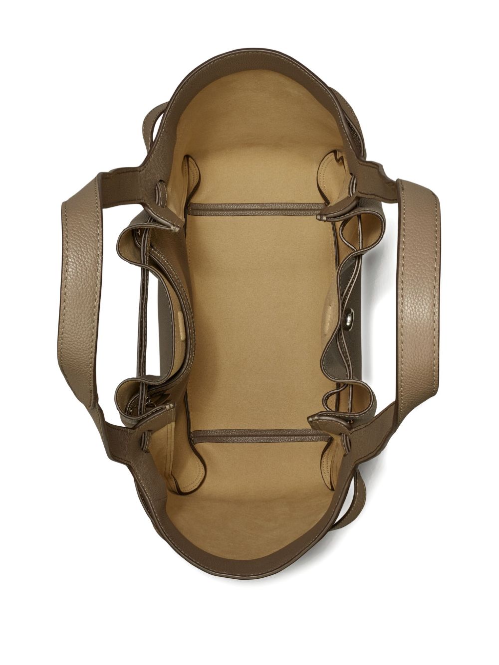 Tory Burch Pebbled Leather Top Handle Bag