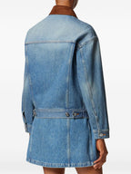 Versace Coats NAVY