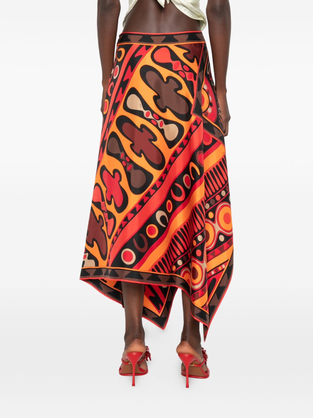 PUCCI Skirts ORANGE
