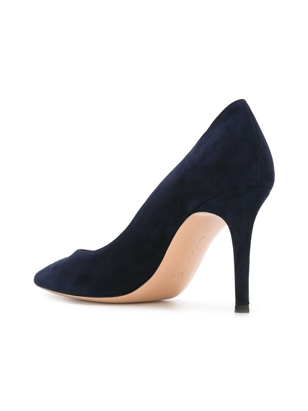 Gianvito Rossi With Heel NAVY