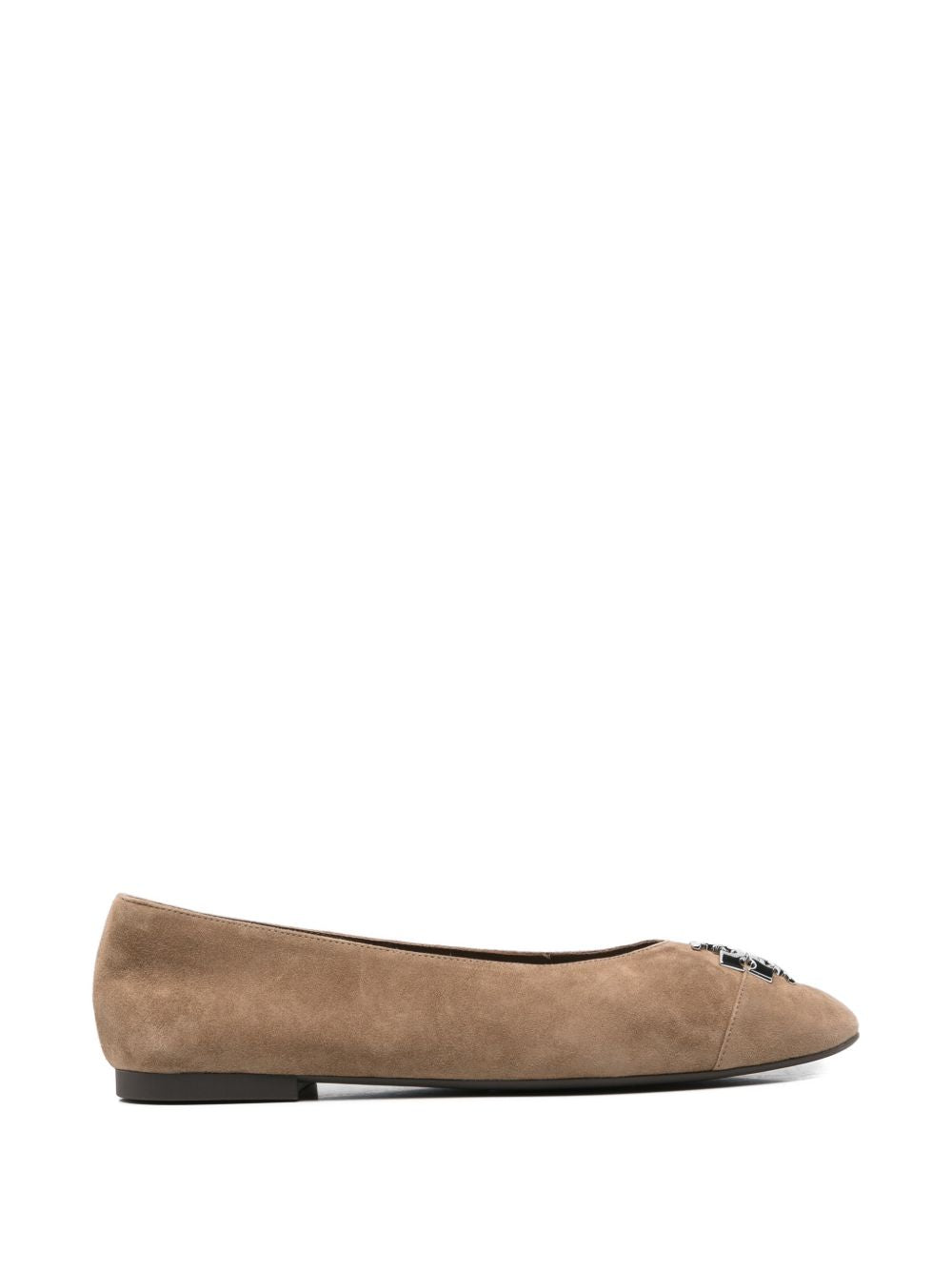 Tory Burch Flat shoes BROWN