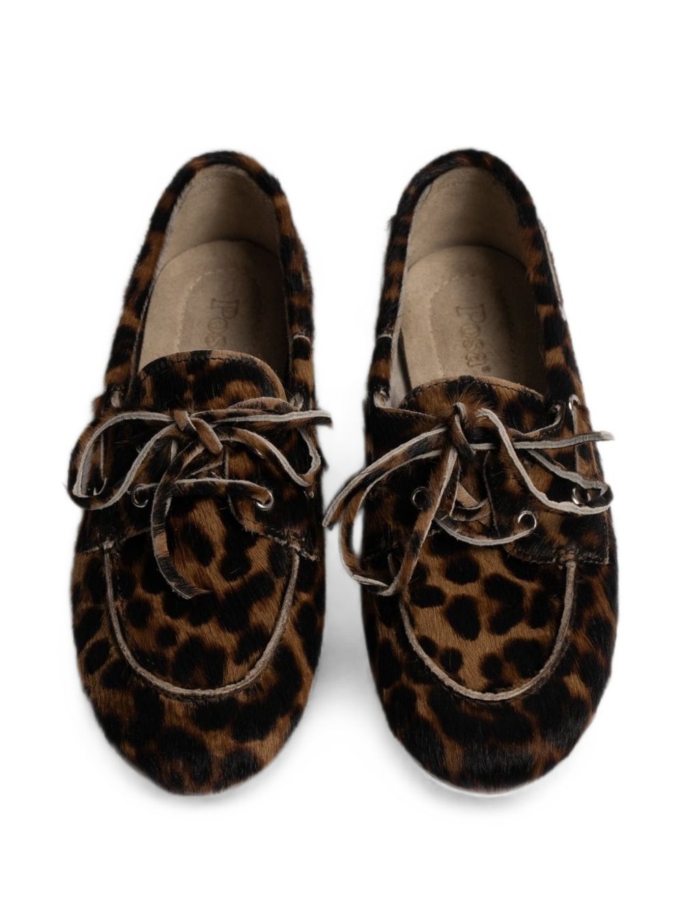 032C POSA Flat shoes LEOPARD PRINT