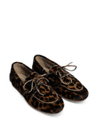 032C POSA Flat shoes LEOPARD PRINT